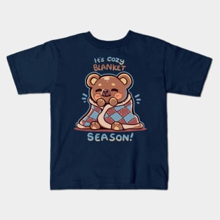 Cozy Blanket Season Kids T-Shirt